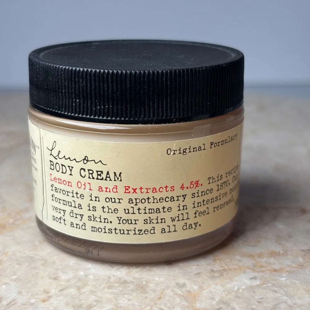 C.O. Bigelow Lemon Body Cream 1.7oz Original Formulary New - Picture 2 of 6